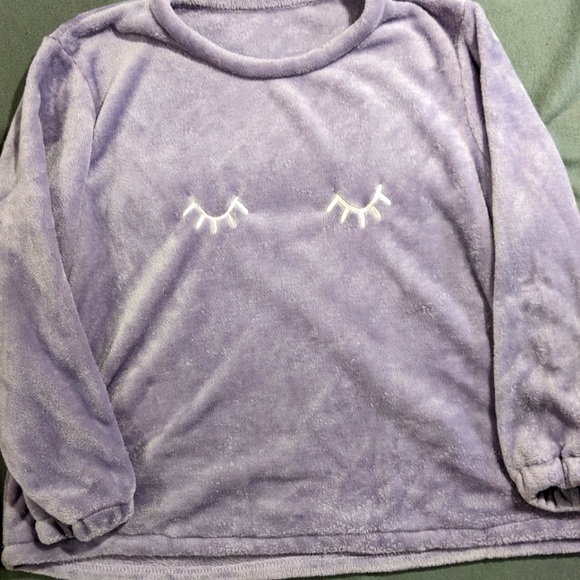 4 XL Fuzzy fleece‎ sleep shirt polyester - Picture 1 of 4